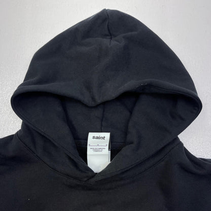 【中古】JORDAN | ジョーダン ×SAINT MICHAEL M J Sm Flc Hoodie パーカー FV4718-010 ブラック サイズ：M【加古川店】