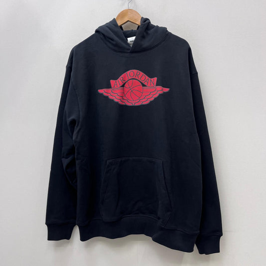 【中古】JORDAN | ジョーダン ×SAINT MICHAEL M J Sm Flc Hoodie パーカー FV4718-010 ブラック サイズ：M【加古川店】