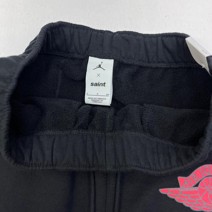 【中古】JORDAN | ジョーダン ×SAINT MICHAEL SM FLEECE PANTS パンツ FV4720-010 ブラック サイズ：S【加古川店】