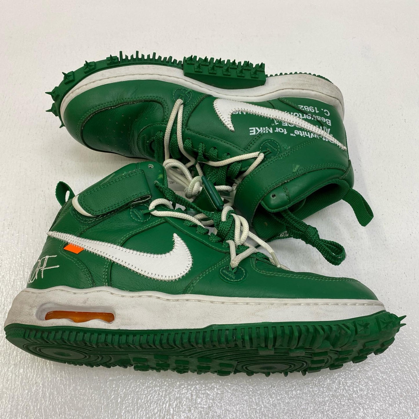 【中古】NIKE | ナイキ Air Force 1 Mid SP LTHR スニーカー DR0500-300 グリーン 27cm【加古川店】