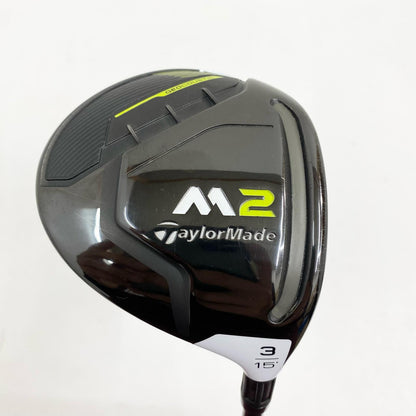 【中古】【ゴルフ用品】 TaylorMade | テーラーメイド M2(2017)3W15° REAX フレックスS ヘッドカバー付き【加古川店】