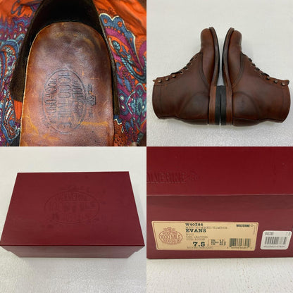【中古】WOLVERINE | ウルヴァリンウルバリン LIBERTYコラボ 1000mile boots ブーツ W40380 ブラウン【加古川店】