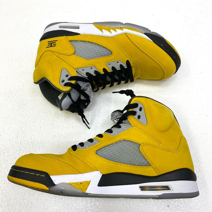 【中古】NIKE | ナイキ Air Jordan 5 Retro スニーカー IO3372-700 イエロー 29cm【加古川店】