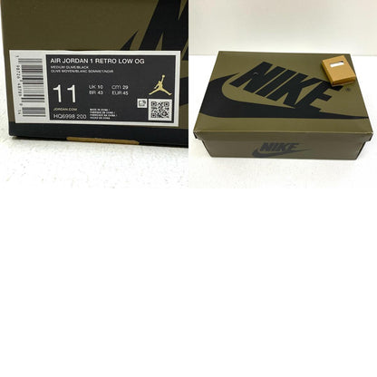 【中古】NIKE | ナイキ Air Jordan 1 Low OG スニーカー HQ6998-200 オリーブ 29cm【加古川店】
