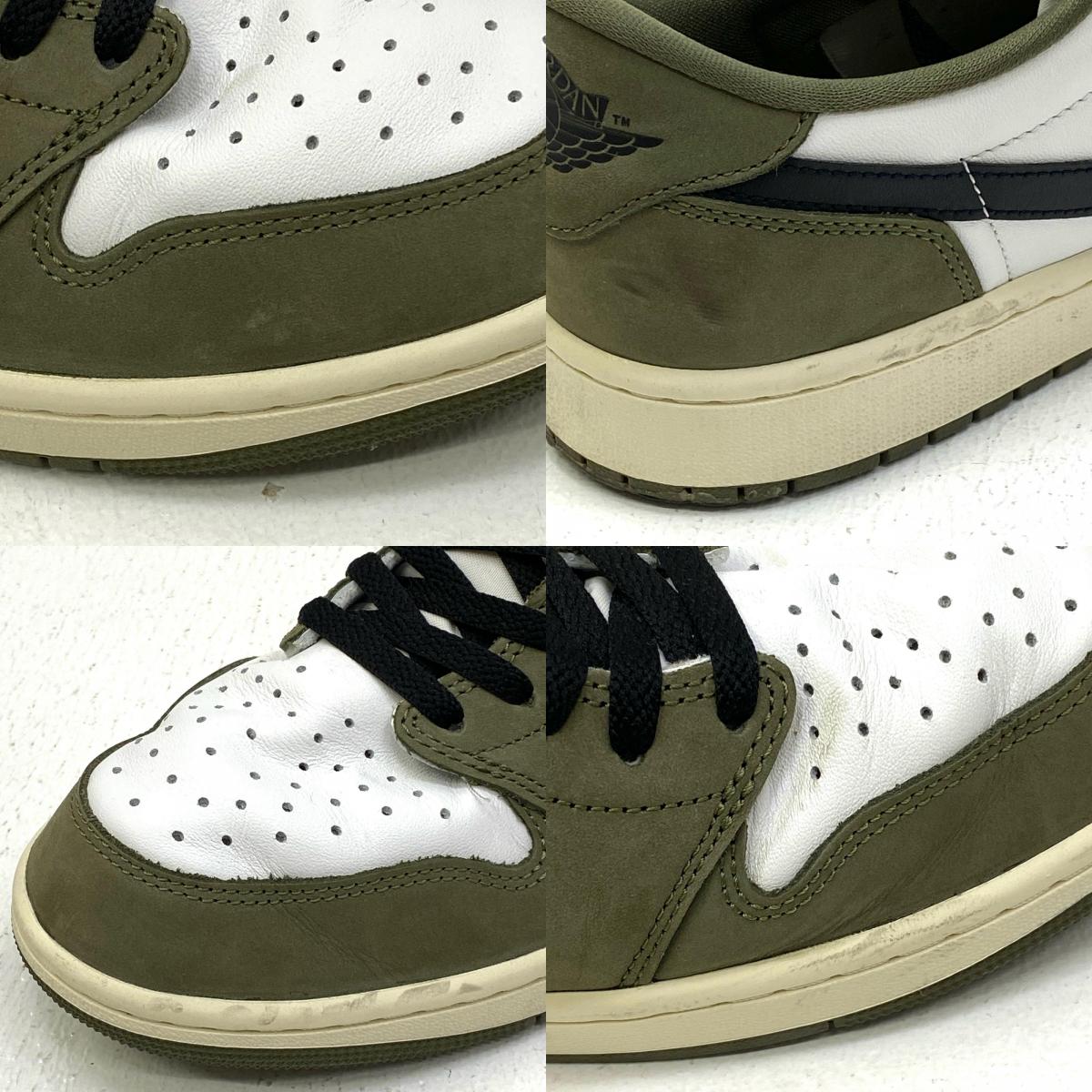 【中古】NIKE | ナイキ Air Jordan 1 Low OG スニーカー HQ6998-200 オリーブ 29cm【加古川店】