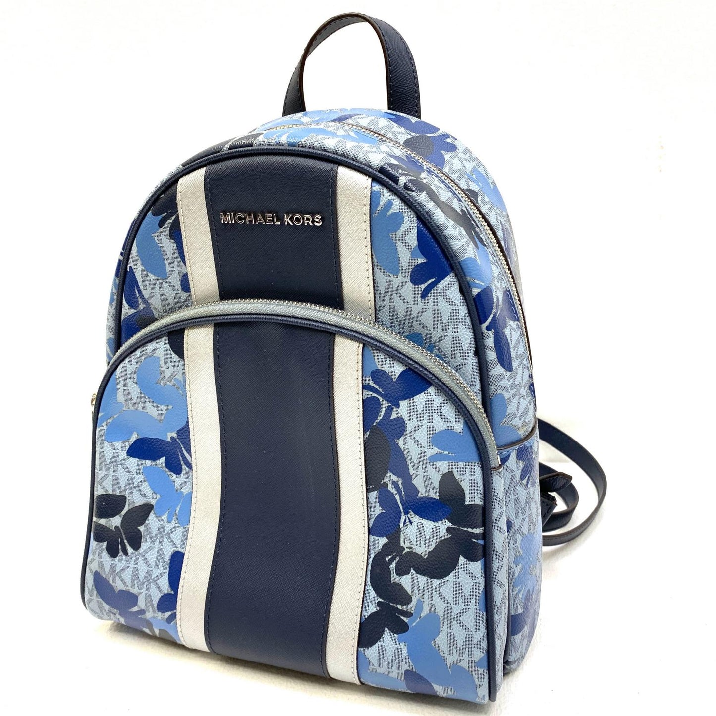 【中古】Michael Kors | マイケルコース abby butterfly medium back pack リュック・デイパック 35T9DX7B2B ライトブルー【加古川店】