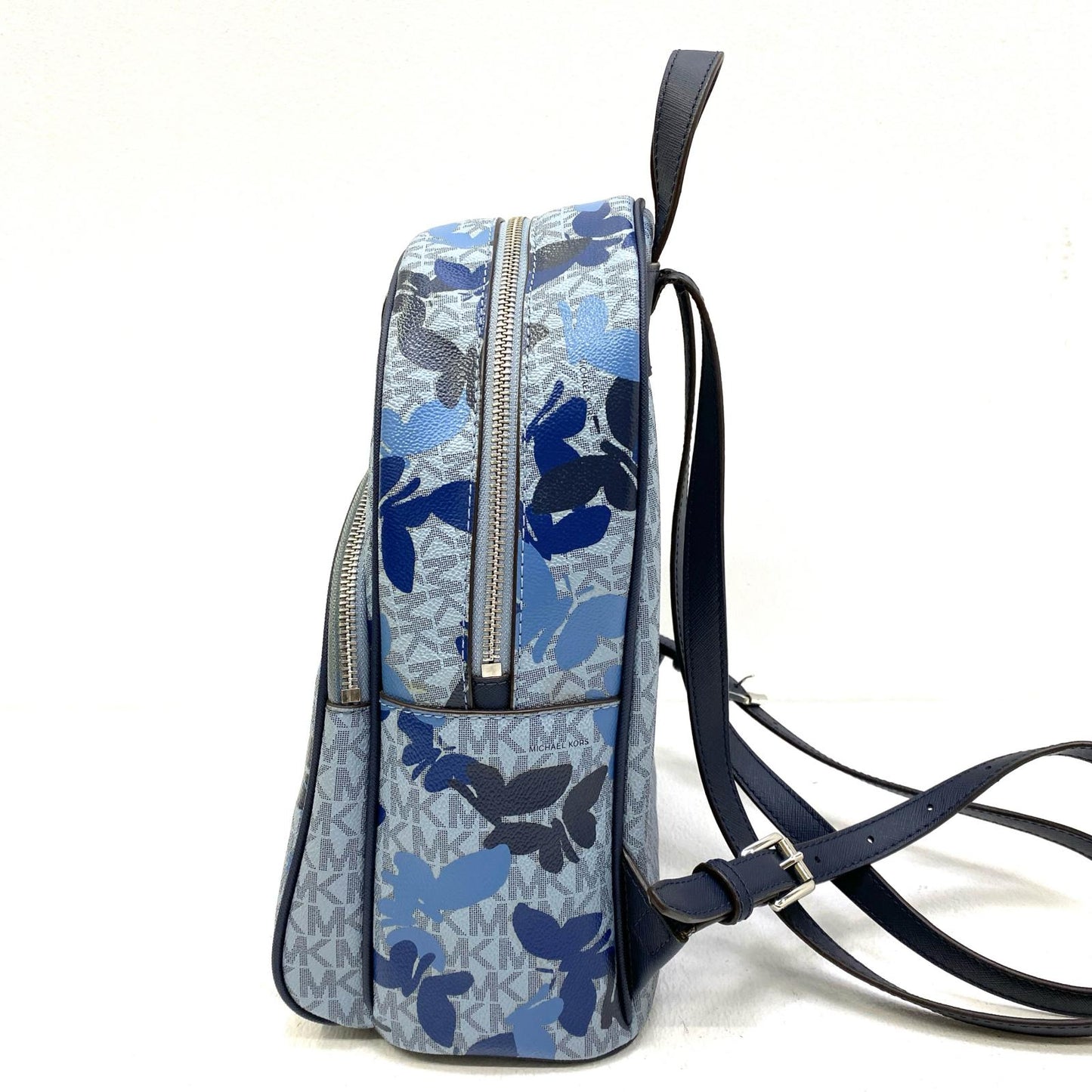 【中古】Michael Kors | マイケルコース abby butterfly medium back pack リュック・デイパック 35T9DX7B2B ライトブルー【加古川店】