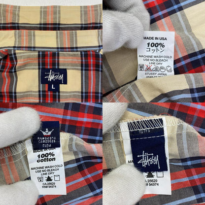 【中古】STUSSY | ステューシー old 半袖シャツ サイズ：L【加古川店】