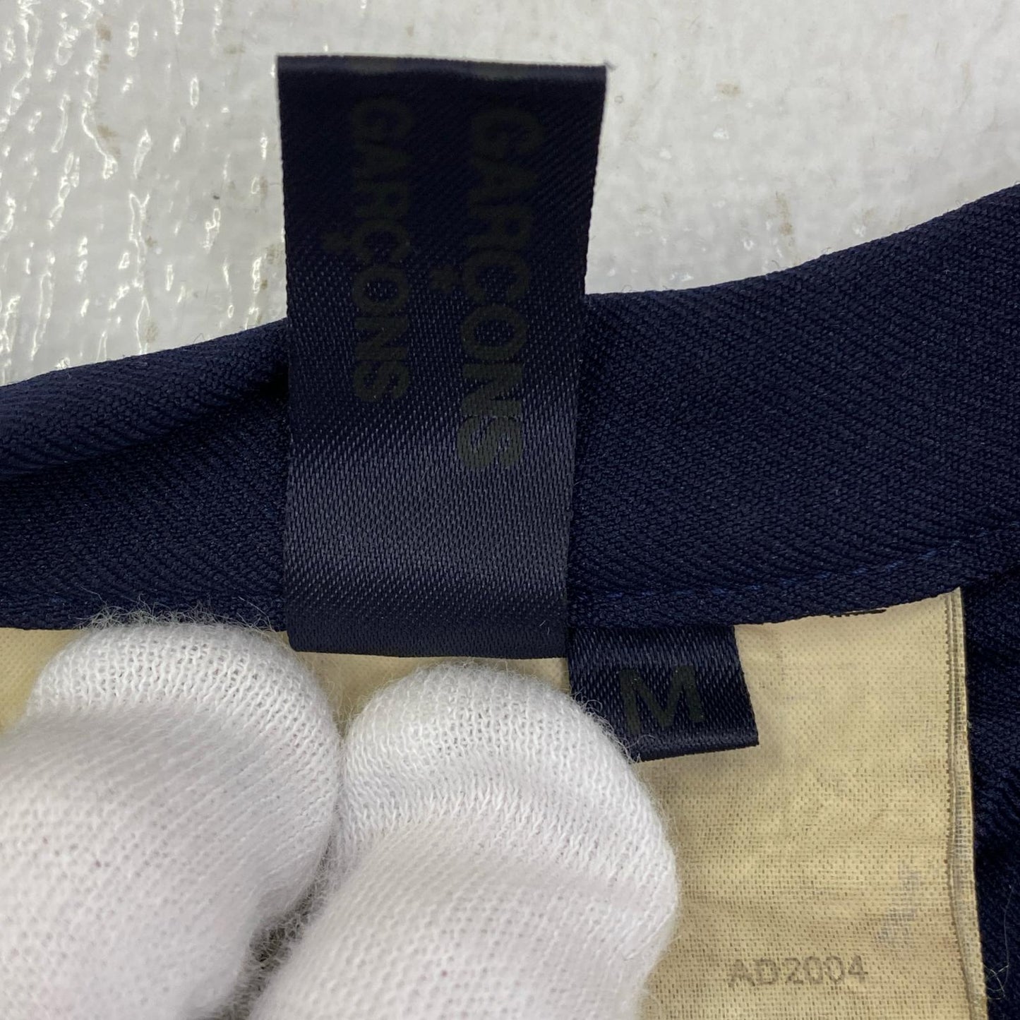 【中古】COMME des GARCONS | コムデギャルソン 巻きスカート スカート RO-S009 ネイビー サイズ：M【加古川店】