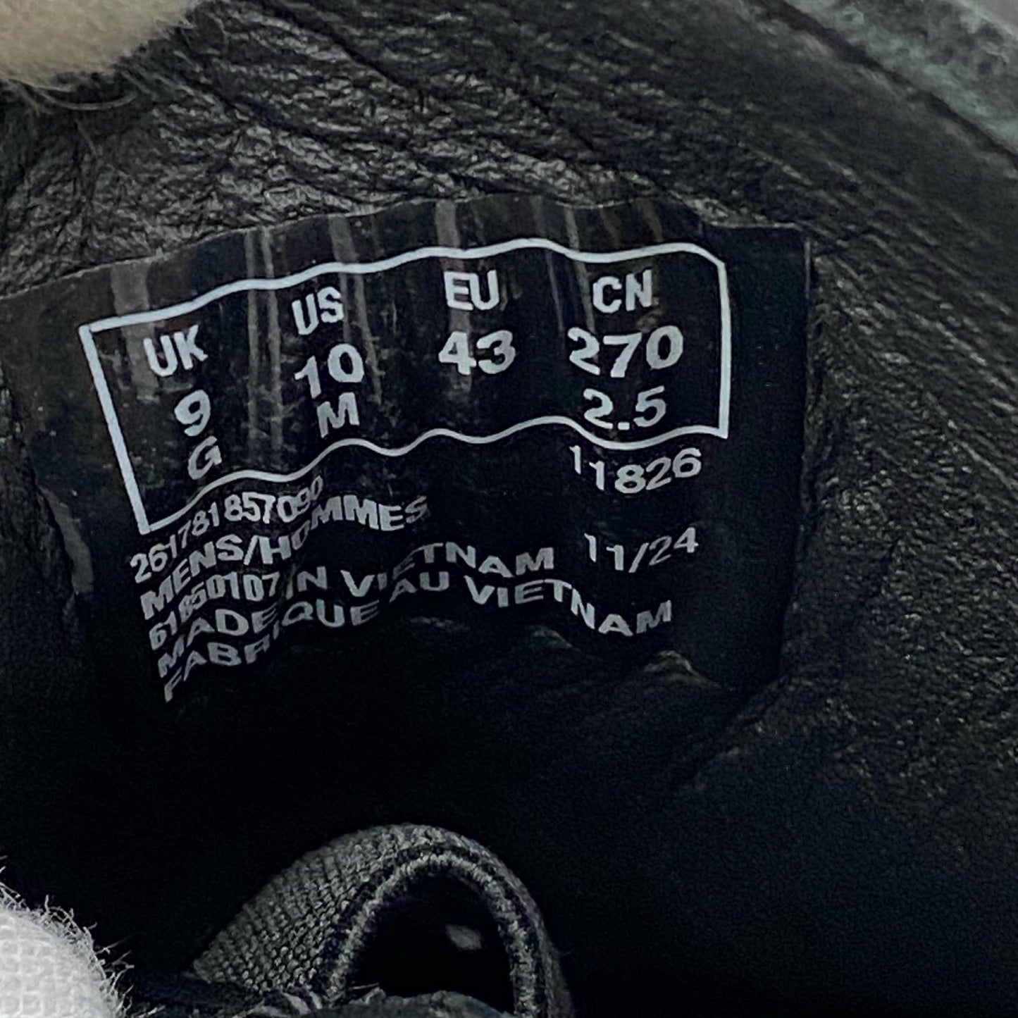 【中古】Clarks | クラークス WallaLoafer GTX ブーツ 60850107 ブラック 28cm【加古川店】