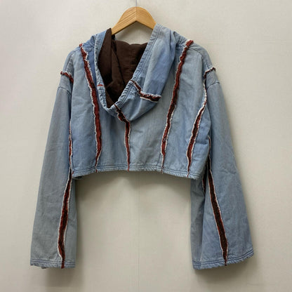 【中古】Juemi | ジュエミ Millefeuille Denim Hoodie パーカー 1510105 インディゴ【加古川店】