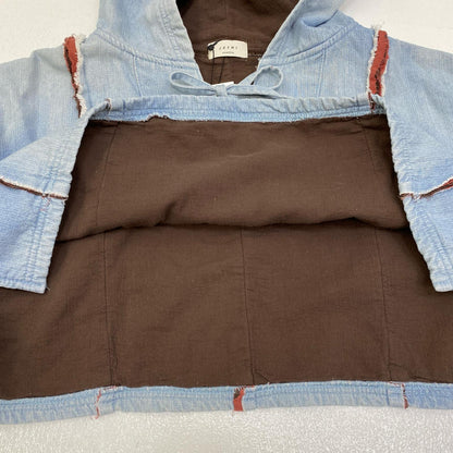 【中古】Juemi | ジュエミ Millefeuille Denim Hoodie パーカー 1510105 インディゴ【加古川店】
