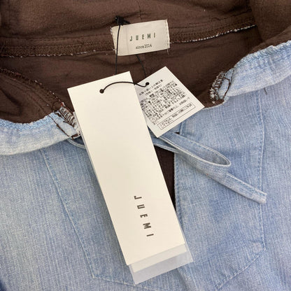 【中古】Juemi | ジュエミ Millefeuille Denim Hoodie パーカー 1510105 インディゴ【加古川店】