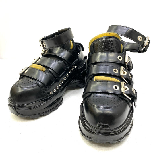 【中古】Maison Margiela | メゾンマルジェラ ベルトデザイン サンダル S37WS0558 ブラック 25cm【加古川店】