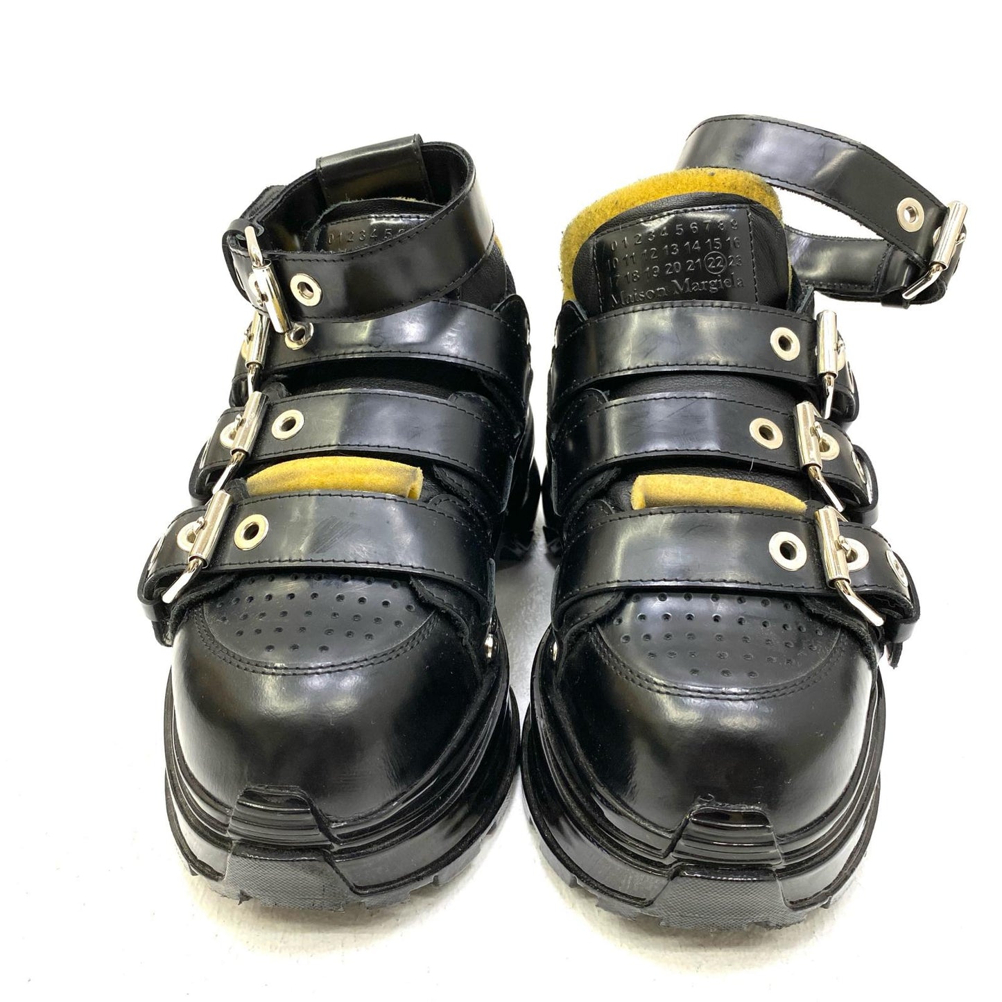 【中古】Maison Margiela | メゾンマルジェラ ベルトデザイン サンダル S37WS0558 ブラック 25cm【加古川店】