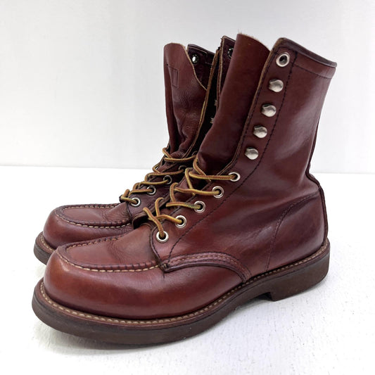 【中古】RED WING | レッドウィング プリント羽根タグ 1986年製 ブーツ 214 ブラウン【加古川店】