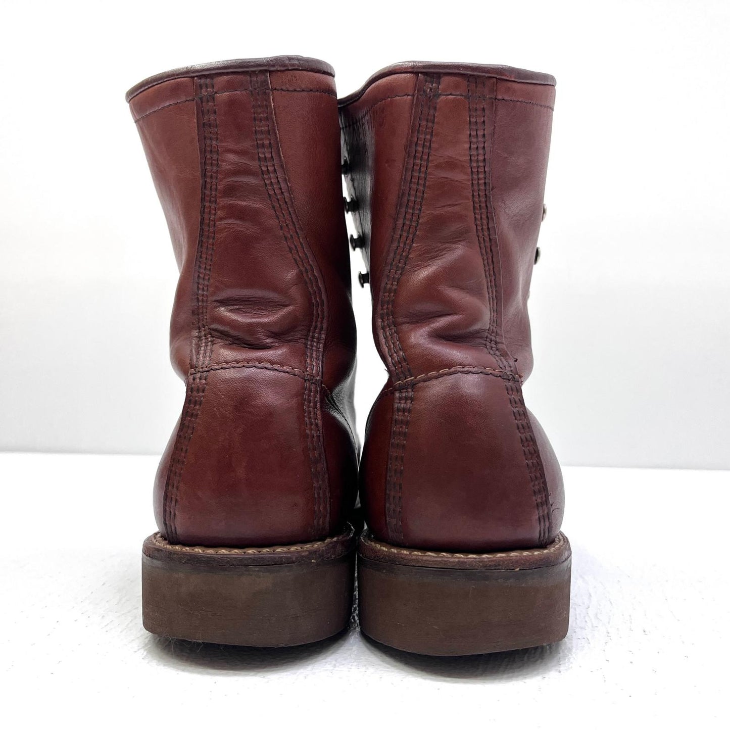 【中古】RED WING | レッドウィング プリント羽根タグ 1986年製 ブーツ 214 ブラウン【加古川店】