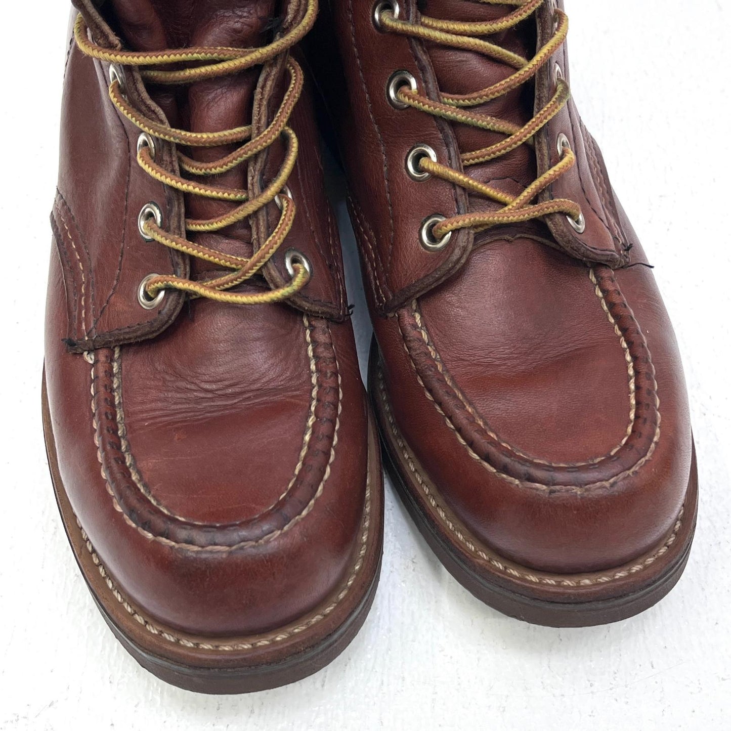 【中古】RED WING | レッドウィング プリント羽根タグ 1986年製 ブーツ 214 ブラウン【加古川店】