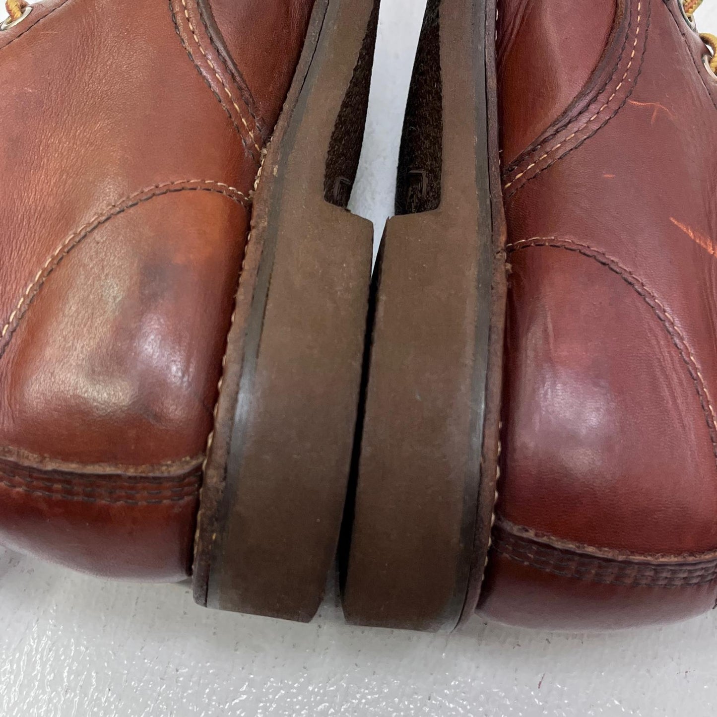 【中古】RED WING | レッドウィング プリント羽根タグ 1986年製 ブーツ 214 ブラウン【加古川店】