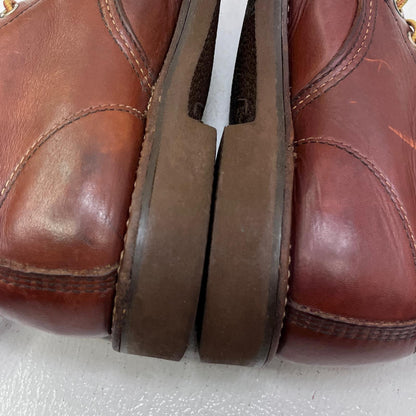 【中古】RED WING | レッドウィング プリント羽根タグ 1986年製 ブーツ 214 ブラウン【加古川店】