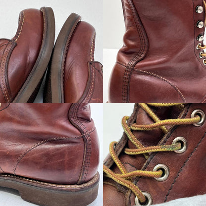 【中古】RED WING | レッドウィング プリント羽根タグ 1986年製 ブーツ 214 ブラウン【加古川店】