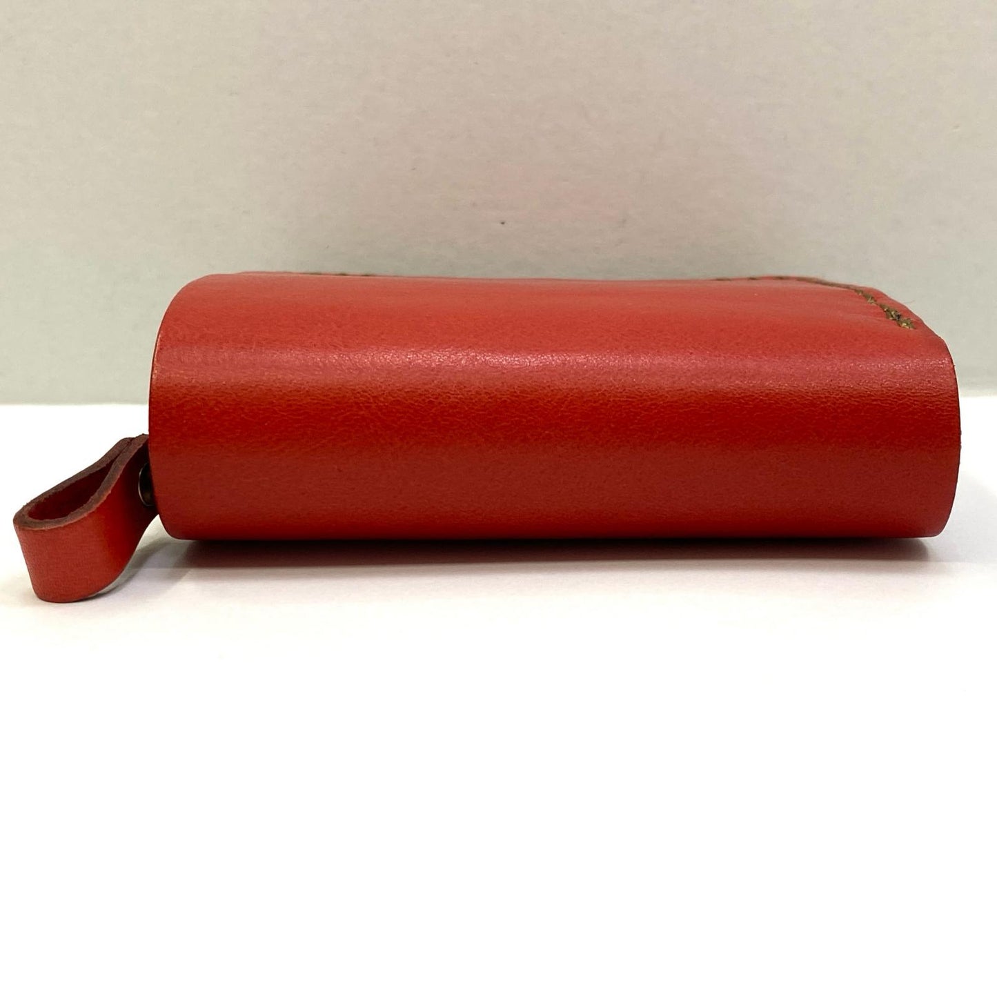 【中古】HERZ | ヘルツ 二つ折り財布 レッド【加古川店】