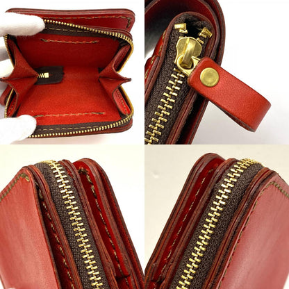 【中古】HERZ | ヘルツ 二つ折り財布 レッド【加古川店】