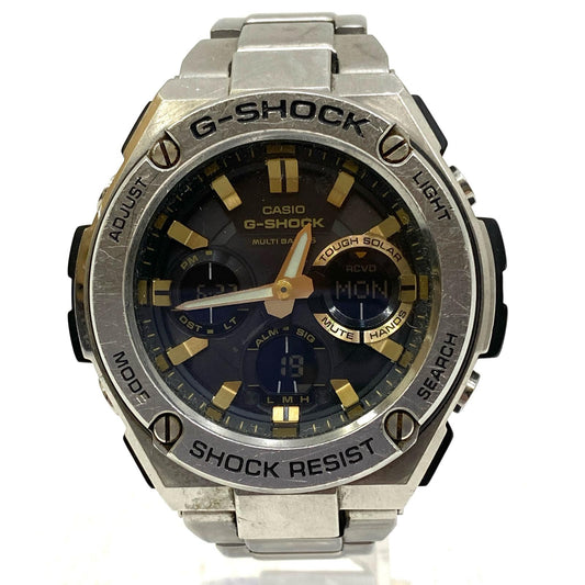 【中古】G-SHOCK | ジーショック GST-W100 Series 腕時計 GST-W110D-1A9JF シルバー【加古川店】