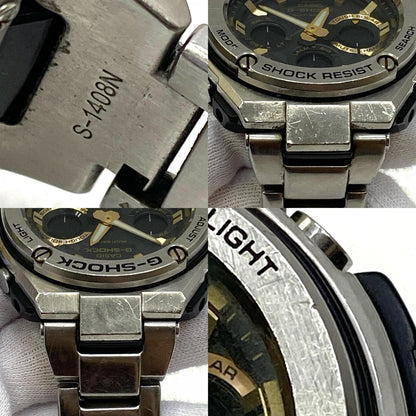 【中古】G-SHOCK | ジーショック GST-W100 Series 腕時計 GST-W110D-1A9JF シルバー【加古川店】