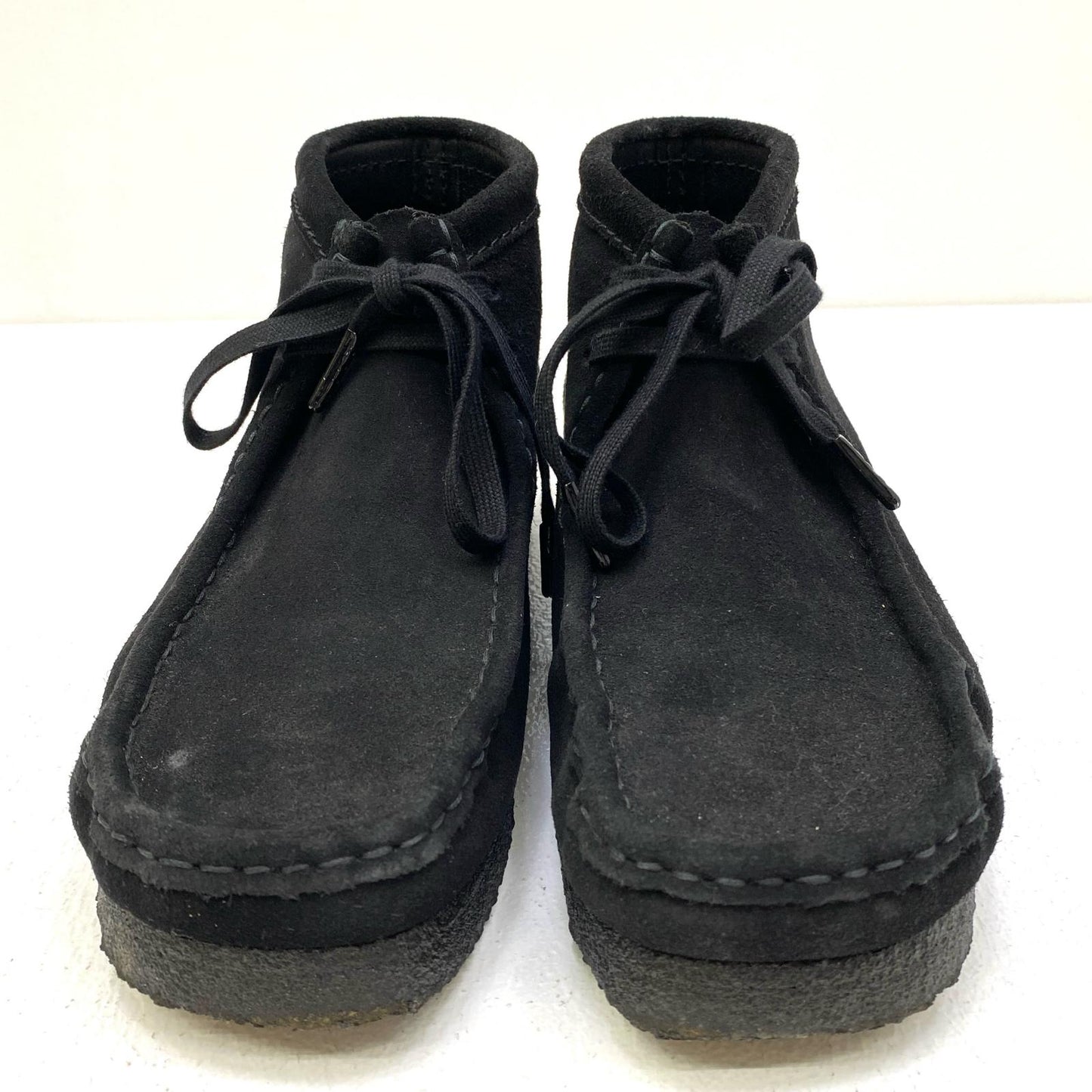 【中古】Clarks | クラークス WALLABEE BOOT ブーツ 261555177080 ブラック 26.5cm【加古川店】