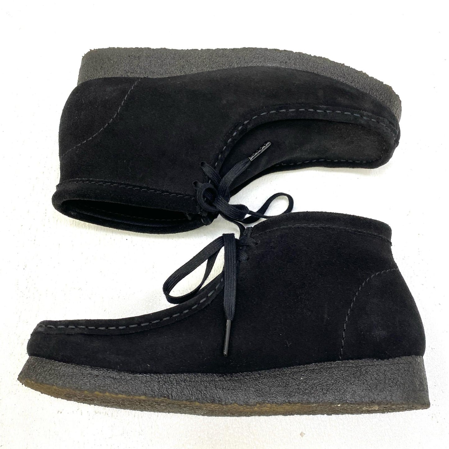【中古】Clarks | クラークス WALLABEE BOOT ブーツ 261555177080 ブラック 26.5cm【加古川店】