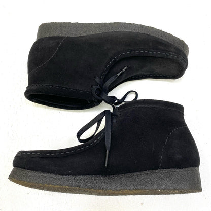 【中古】Clarks | クラークス WALLABEE BOOT ブーツ 261555177080 ブラック 26.5cm【加古川店】