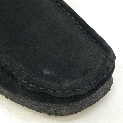 【中古】Clarks | クラークス WALLABEE BOOT ブーツ 261555177080 ブラック 26.5cm【加古川店】