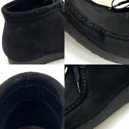 【中古】Clarks | クラークス WALLABEE BOOT ブーツ 261555177080 ブラック 26.5cm【加古川店】