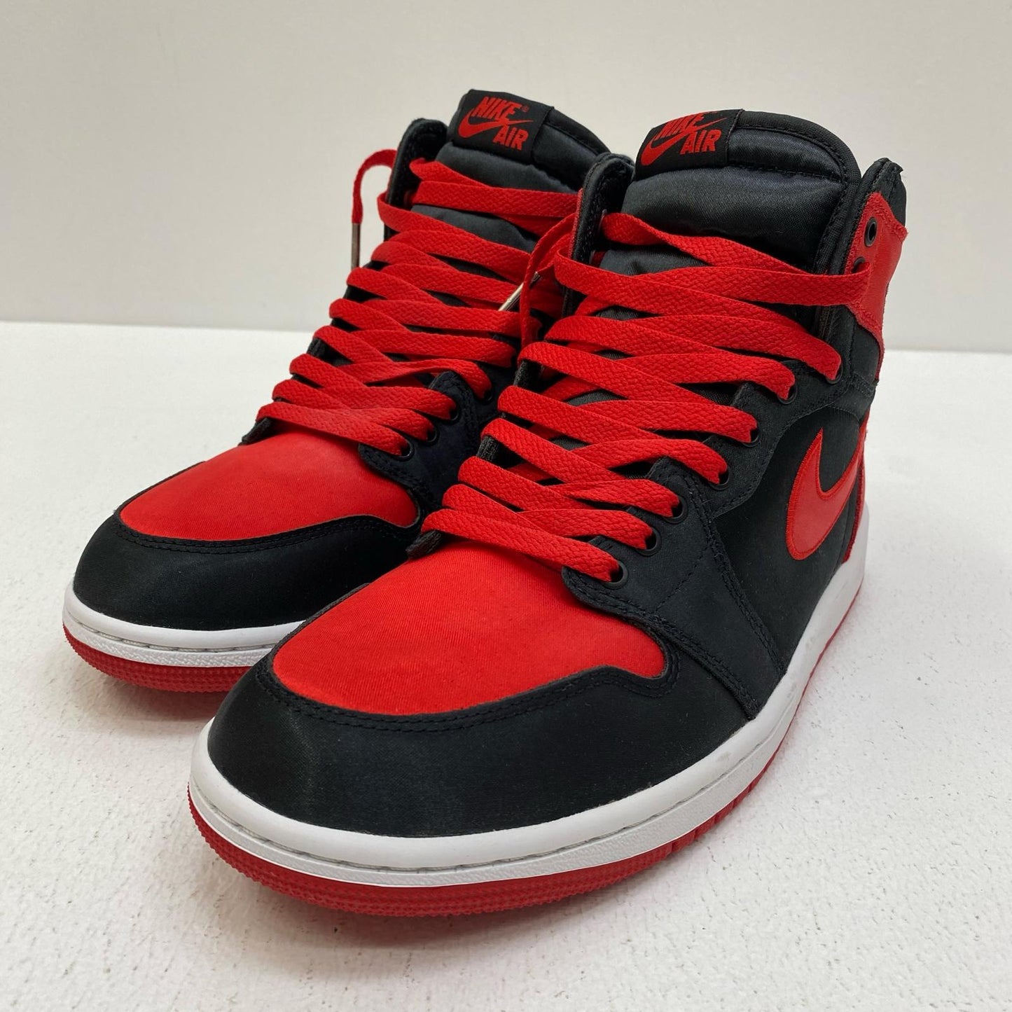 【中古】NIKE | ナイキ Women's Air Jordan 1 Retro High OG Satin Bred スニーカー fd4810-061 ブラック 27cm【加古川店】