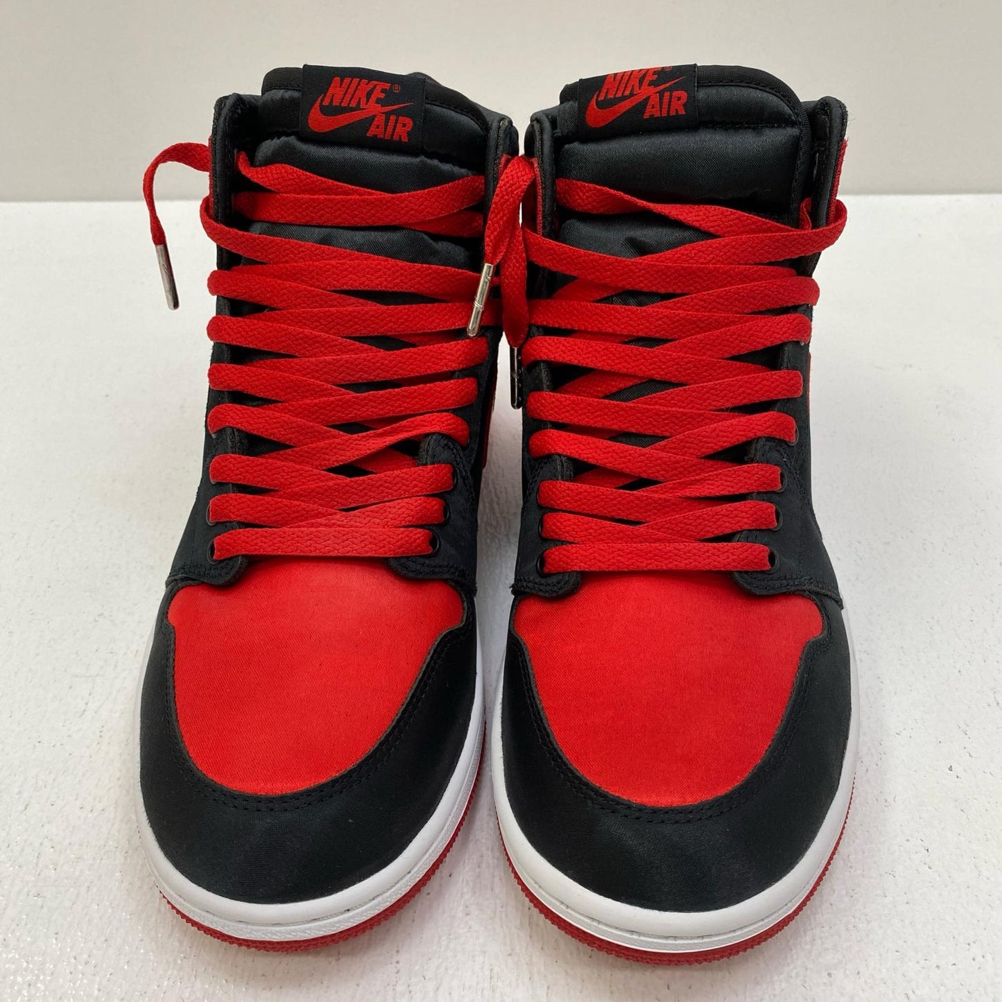 【中古】NIKE | ナイキ Women's Air Jordan 1 Retro High OG Satin Bred スニーカー fd4810-061 ブラック 27cm【加古川店】
