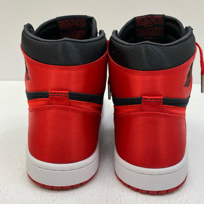 【中古】NIKE | ナイキ Women's Air Jordan 1 Retro High OG Satin Bred スニーカー fd4810-061 ブラック 27cm【加古川店】