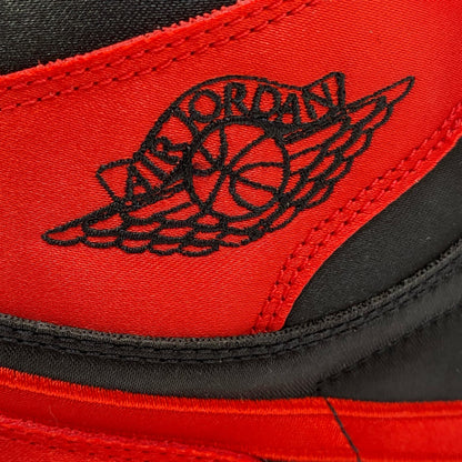【中古】NIKE | ナイキ Women's Air Jordan 1 Retro High OG Satin Bred スニーカー fd4810-061 ブラック 27cm【加古川店】