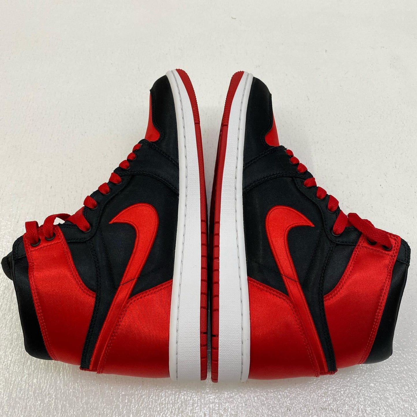 【中古】NIKE | ナイキ Women's Air Jordan 1 Retro High OG Satin Bred スニーカー fd4810-061 ブラック 27cm【加古川店】
