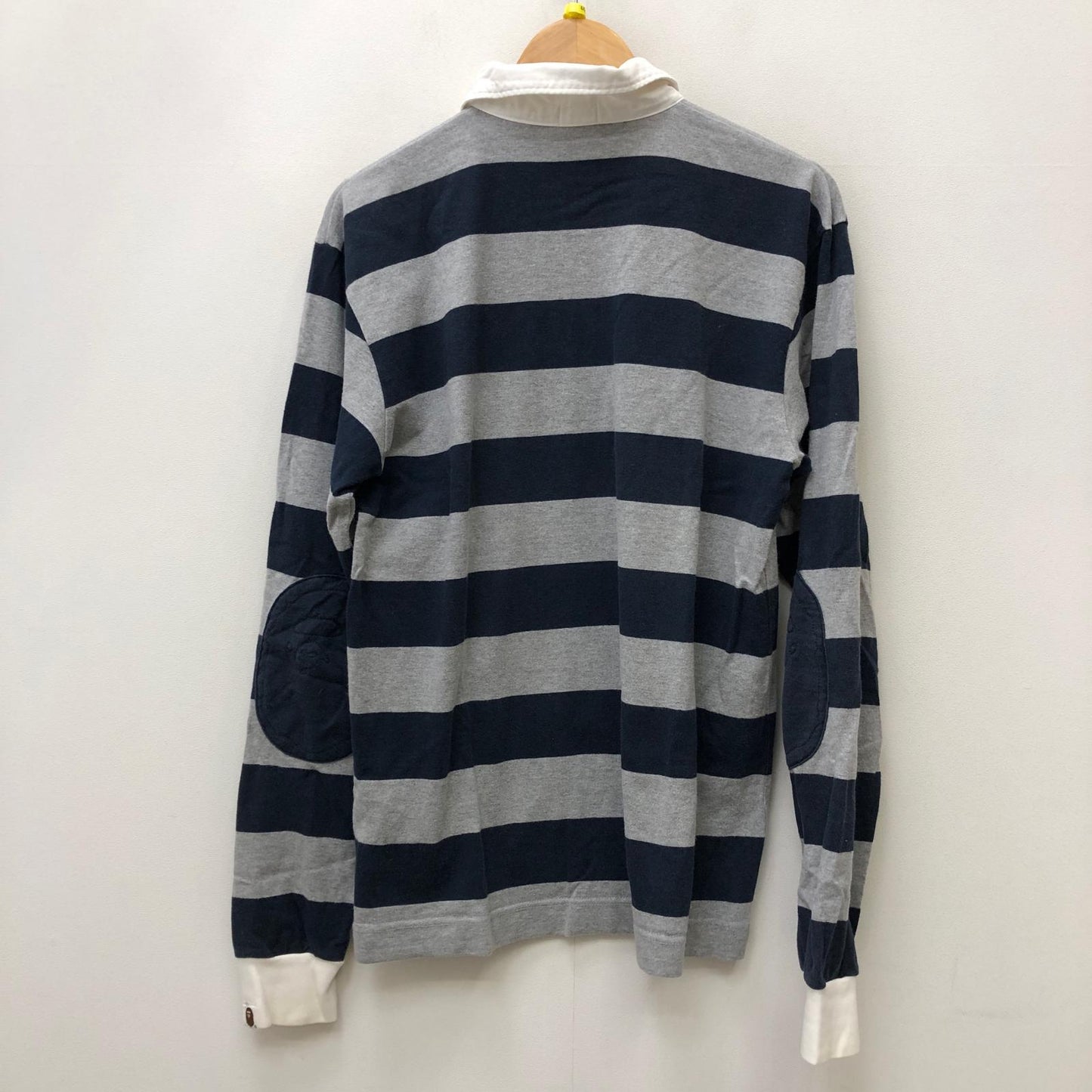 【中古】A BATHING APE | アベイシングエイプ border rugger shirt ポロシャツ サイズ：M【加古川店】
