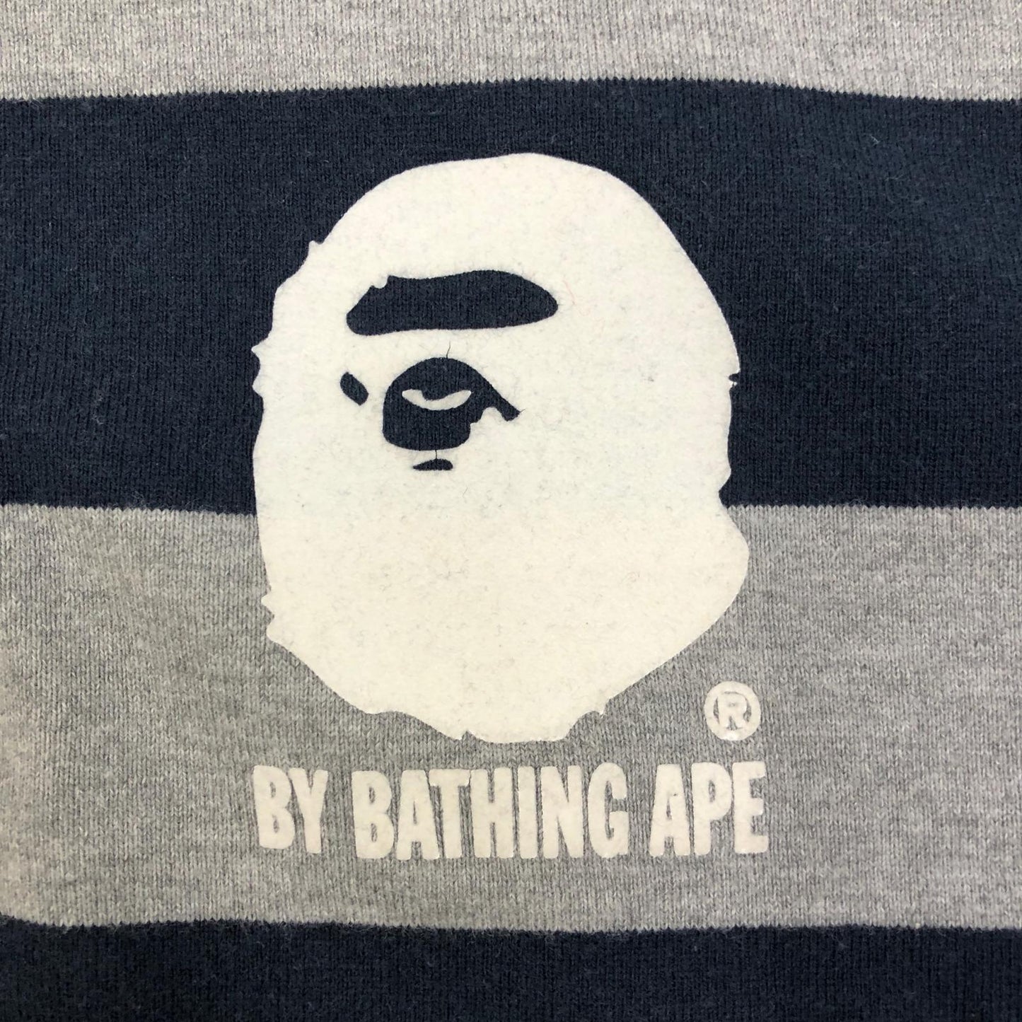 【中古】A BATHING APE | アベイシングエイプ border rugger shirt ポロシャツ サイズ：M【加古川店】