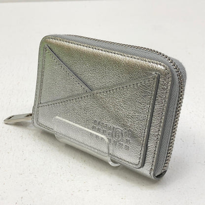 【中古】MM6(Maison Margiela) | エムエムシックスメゾンマルジェラ カードケース SA6UI0016 P6206 シルバー【加古川店】