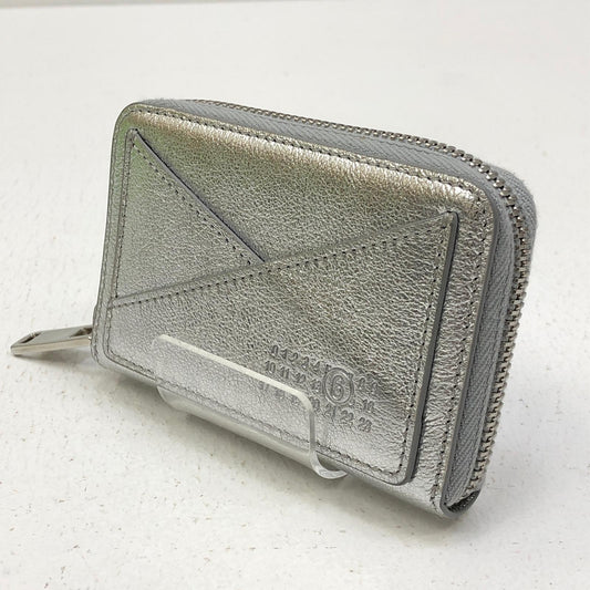 【中古】MM6(Maison Margiela) | エムエムシックスメゾンマルジェラ カードケース SA6UI0016 P6206 シルバー【加古川店】