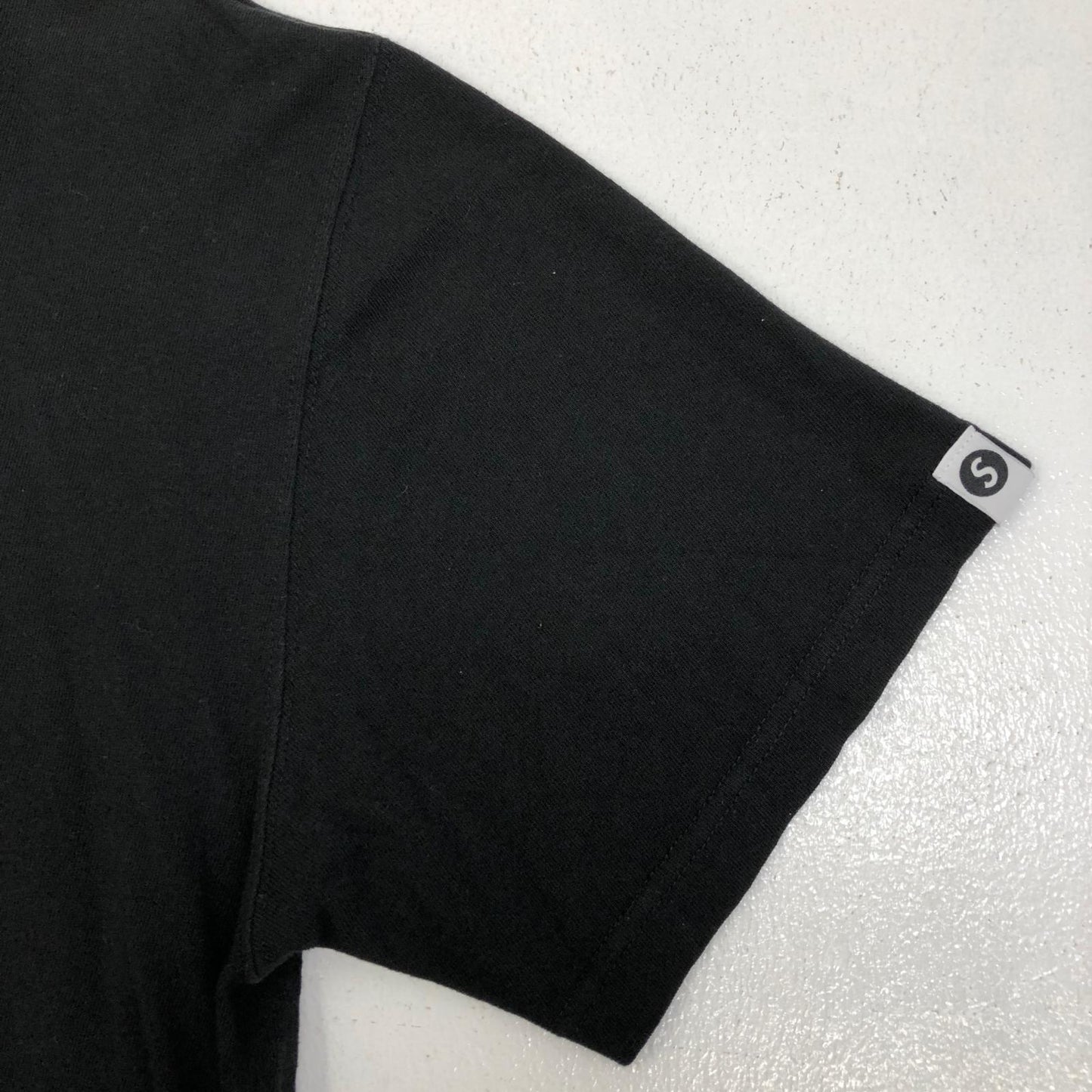 【中古】A Elegantes SAPEur | アエレガンスサプール SMOKING KILLS HEAD 半袖Ｔシャツ ブラック サイズ：L【加古川店】