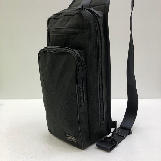 【中古】PORTER | ポーター HYBRID SLING SHOULDER ボディバッグ 737-17804 ブラック【加古川店】