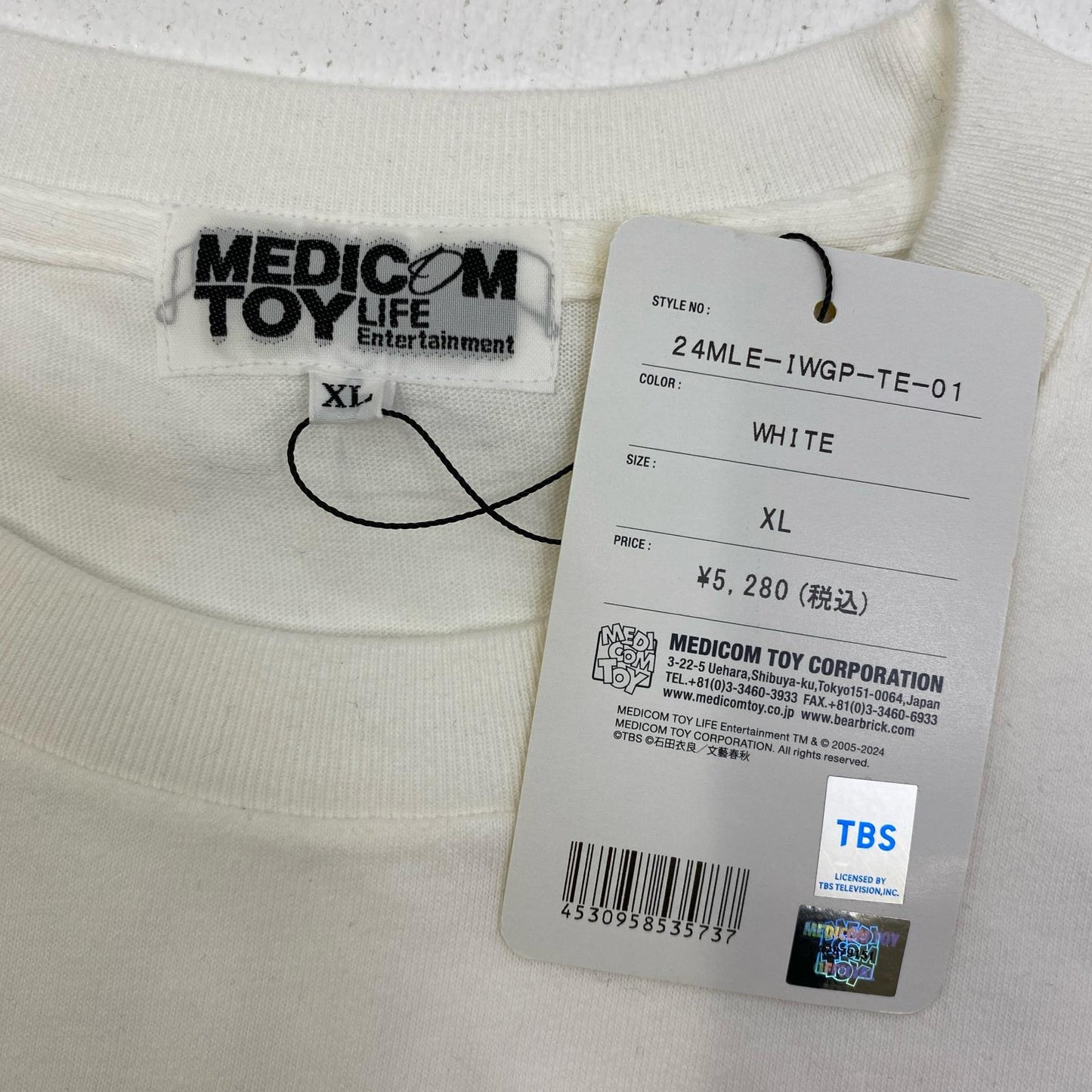 【中古】 IWGP 半袖Ｔシャツ 24MLE-IWGP-TE-01 ホワイト サイズ：XL【加古川店】