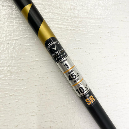 【中古】【ゴルフ用品】 Callaway | キャロウェイ ROGUE ST MAX D(2022)1W 10.5° VENTUS for Callaway フレックスSR 45.5インチ ヘッドカバー付【加古川店】