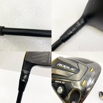 【中古】【ゴルフ用品】 Callaway | キャロウェイ ROGUE ST MAX D(2022)1W 10.5° VENTUS for Callaway フレックスSR 45.5インチ ヘッドカバー付【加古川店】