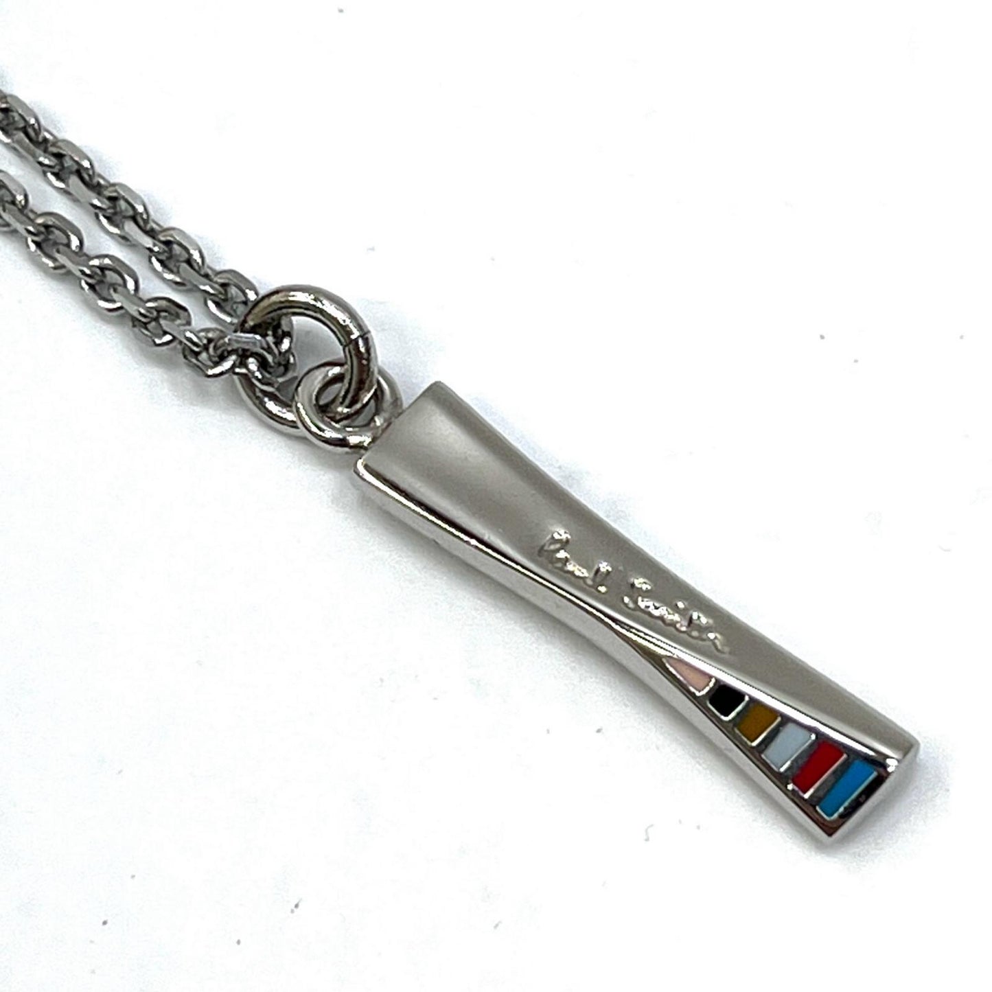 【中古】Paul Smith | ポール・スミス MULTI STRIPE SPIN NECKLACE ネックレス【加古川店】