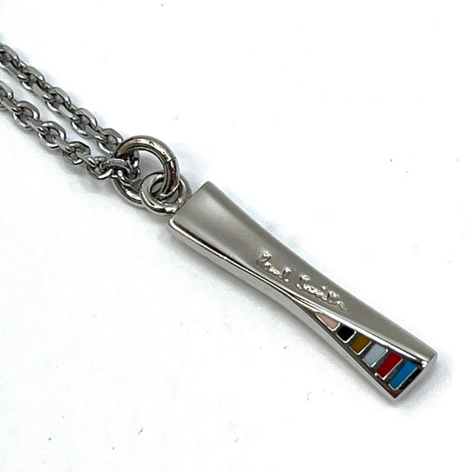 【中古】Paul Smith | ポール・スミス MULTI STRIPE SPIN NECKLACE ネックレス【加古川店】